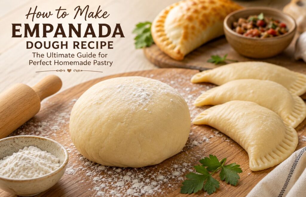 How to make empanada dough recipe with homemade pastry and empanadas